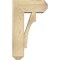 Ekena Millwork Westlake Craftsman Rough Sawn Bracket w/ Offset Brace, Douglas Fir, 8"W x 18"D x 30"H BKT0806X18X30WTL04RDF - alternate 4